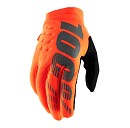 100% Brisker Cold Weather Gloves Orange L