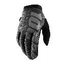 100% Brisker Cold Weather Gloves Gray L