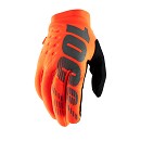 100% Brisker Cold Weather Gloves Orange XL