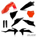 UFO Full Plastic Kit SX/SXF 19-22 TLD Kit Black/Orange
- Front Fender Orange
- Rear Fender Black
- Radiator Cover Black
- Front Number Orange
- Side Panels Black
- Airboxcover Black
- Fork Guards Black