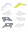 ACERBIS Plastic Kit HUSQVARNA TC50 24-26
- Front Fender White
- Rear Fender Yellow
- Radiator Covers Grey
- Front Numberplate
- Side Panels White
- Airbox Cover White