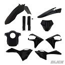 ACERBIS Plastic Kit MC125-150-250 24-26 / MCF250/350/450 24-26 BLACK