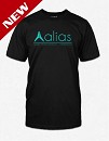 ALIAS Letterhead T-Shirt Black Size L