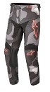 ALPINESTARS Youth Racer Tactical Pant Gray / Camo / Red Fluo Size 28