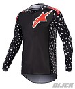 ALPINESTARS Supertech North Jersey BLACK / NEON RED Size XL