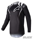 ALPINESTARS Fluid Narin Jersey BLACK / WHITE Size M