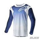ALPINESTARS Racer Hoen Jersey WHITE / DARK NAVY / LIGHT BLUE Size M