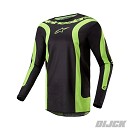 ALPINESTARS Fluid Lurv Jersey BLACK / YELLOW FLUO Size XXL