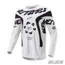 ALPINESTARS Racer Hana Jersey WHITE / BLACK Size XXL