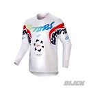 ALPINESTARS YOUTH Racer Hana Jersey WHITE / MULTICOLORS Size XL