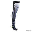 ALPINESTARS Knee Brace Socks NIGHT NAVY / YELLOW FLUO / WHITE