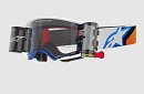 ALPINESTARS Supertech Corp Goggle Roll Off BLUE / ORANGE - CLEAR LENS ROLL-OFF