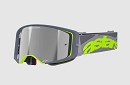 ALPINESTARS Supertech Stream Goggle GRAY / YELLOW FLUO - SILVER MIRROR LENS