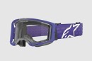 ALPINESTARS Vision 8 Corp Goggle PURPLE - CLEAR LENS