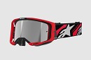 ALPINESTARS Vision 8 Luar Goggle RED / BLACK - SILVER MIRROR LENS