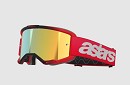 ALPINESTARS Vision 5 Blaze Goggle RED / BLACK - GOLD MIRROR LENS