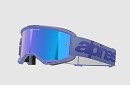 ALPINESTARS Vision 5 Wordmark Goggle PURPLE - BLUE MIRROR LENS