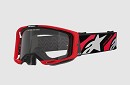 ALPINESTARS Vision 8 Luar Goggle RED / BLACK - CLEAR LENS