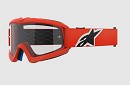 ALPINESTARS Vision YOUTH Corp Goggle ORANGE - CLEAR LENS