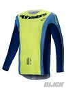 ALPINESTARS Techstar Melt Jersey YELLOW FLUO / BLUE SIZE L