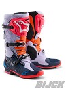 ALPINESTARS Boots TECH 10 Purple/Orange/Pink/Red RECORDS