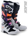 ALPINESTARS TECH 7 Black / Light Gray / Orange Fluo / Magenta Sizes