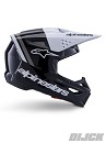 ALPINESTARS SM3 Radium Helmet BLACK / WHITE / GRAY GLOSSY