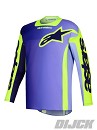 ALPINESTARS Racer Portl Jersey PURPLE / YELLOW FLUO