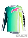 ALPINESTARS Racer Portl Jersey GREEN / WHITE / BLACK