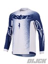 ALPINESTARS Supertech Scenz Jersey LIGHT GRAY / DARK BLUE