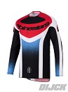 ALPINESTARS Techstar Knif Jersey BLACK / WHITE / RED