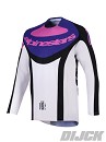 ALPINESTARS Techstar Knif Jersey BLACK / LIGHT GRAY / PURPLE