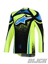ALPINESTARS Techstar Nomur Jersey DARK NAVY / YELLOW FLUO / UCLA BLUE