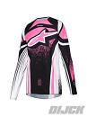 ALPINESTARS Stella Techstar Nomur Jersey BLACK / WHITE / FUCHSIA