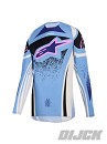 ALPINESTARS Stella Techstar Nomur Jersey LIGHT BLUE / OFF WHITE