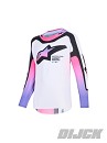 ALPINESTARS YOUTH Supertech Vista Jersey WHITE / PURPLE / BLACK