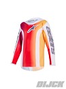 ALPINESTARS YOUTH Fluid Portl Jersey RED / LIGHT GRAY / DARK GRAY