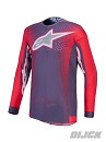 ALPINESTARS Supertech Hiten AFD Jersey Graystone / Red Fluo / Light Lilac