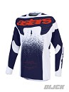 ALPINESTARS Techstar Swan Jersey Light Lilac / Dark Gray / Red Fluo