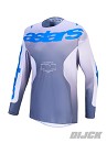 ALPINESTARS Racer Amber Jersey Ash Gray / Light Lilac / Ucla Blue