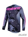 ALPINESTARS Racer Lone Jersey Gray Camo / Purple