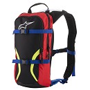 ALPINESTARS IGUANA Hydration Backpack BLACK/BLUE / RED / YELLOW FLUO One Size