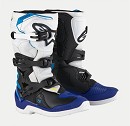 ALPINESTARS TECH 3S WHITE / BLACK / ENAMEL BLUE YOUTH