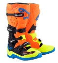 ALPINESTARS TECH 5 ORANGE FLUO / ENAMEL BLUE / YELLOW FLUO