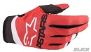ALPINESTARS Radar Gloves Red Matt / Blue Neon Size M