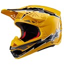 ALPINESTARS Supertech S-M10 Helmet BLACK / YELLOW GLOSSY