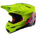ALPINESTARS SUPERTECH S-M10 Unite Helmet YELLOW FLUO / BLACK / DIVA PINK GLOSSY