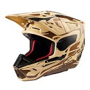 ALPINESTARS S-M5 Mineral helmet DARK BROWN / KANGAROO MATT