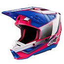 ALPINESTARS S-M5 Sail Helmet WHITE / DIVA PINK / ENAMEL BLUE GLOSSY
