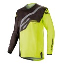 ALPINESTARS Techstar Factory Jersey BLACK / YELLOW FLUO Size M